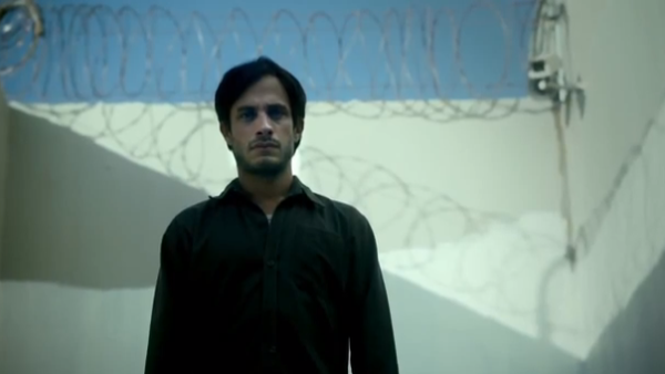 Iranian-Canadian journalist Maziar Bahari, portrayed by Gael Garcia Bernal (above) in the 2014 film "Rosewater," will soon launch an online campaign titled "Journalism is Not a Crime" to expose the plights of detained journalists in Iran.  (Youtube: Screenshot)