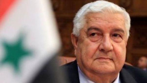 وزير الخارجية السوري وليد المعلم