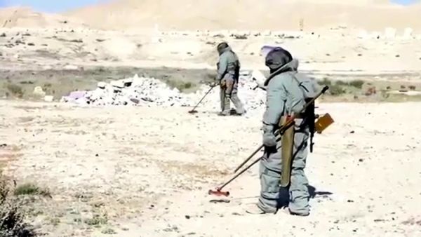 إزالة ألغام في سوريا