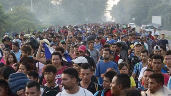 قوافل المهاجرين تنطلق بانتظام من أمريكا الوسطى إلى الولايات المتحدة