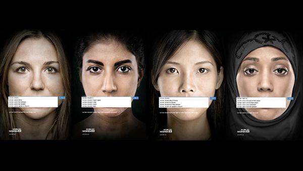 UN Women ad campaign uses Google to highlight global gender inequality. [unwomen.org]
