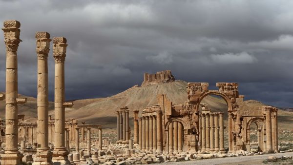 The 2,000-year-old city of Palmyra has been listed as a World Heritage site. (AFP)