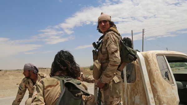 The Defence Ministry said the Syrian plane was destroyed and the fate of the pilot unknown. (AFP) 