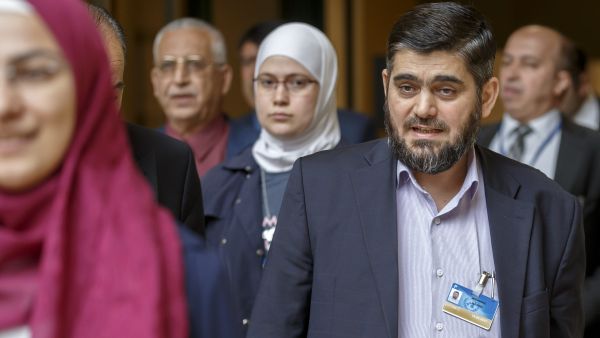 A new Syrian constitution is one of four separate "baskets" that U.N.-backed talks are focused on. (AFP) 