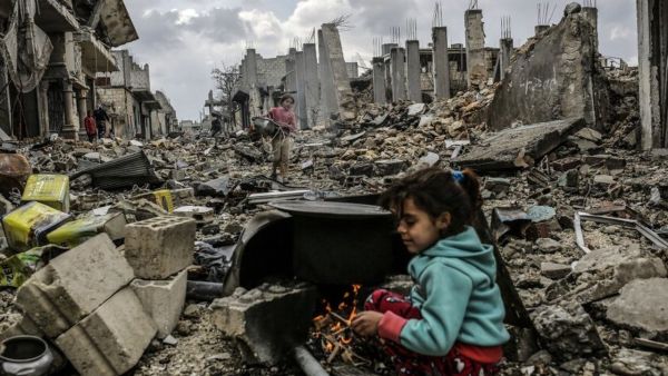 Syrian Children in Kobane (AFP/Yasin Akgul)