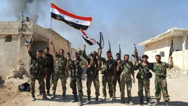 Syrian regime regain full control of Syrian capital Damascus as ISIS terror group leaves the Yarmouk Refugee Camp. (AFP/ File Photo)
