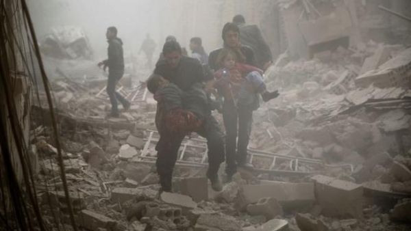 At least 21 civilians were killed by Bashar al-Assad regime forces in besieged Eastern Ghouta region. (AFP/ File Photo)