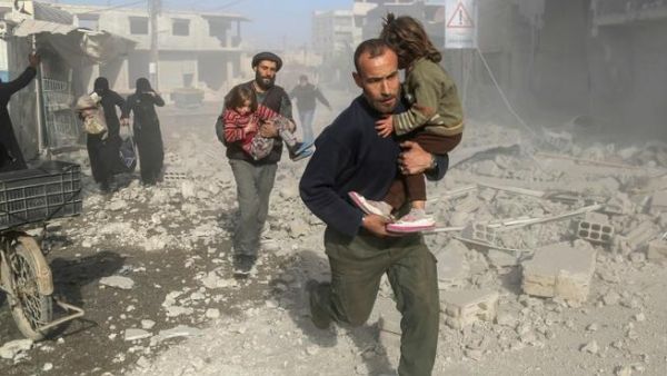 Chemical attacks in Eastern Ghouta. (AFP/ File Photo)