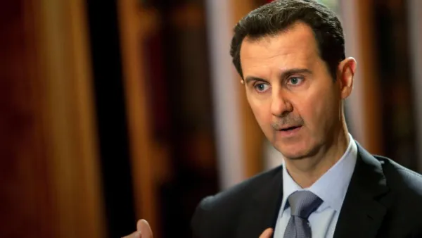 Syrian President Bashar Al Assad during an interview on January 20. (Joseph Eid / AFP)
