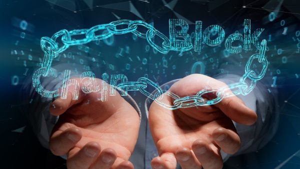 First implemented in 2009, the technology consists of 'blocks' that hold batches of timestamped transactions, with each block linked to the previous one through cryptography, thus forming a chain. (Shutterstock)