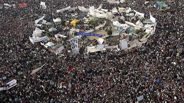 Demonstrations have been banned, but people are still taking to streets on the eve of the anniversary. (AFP/File)