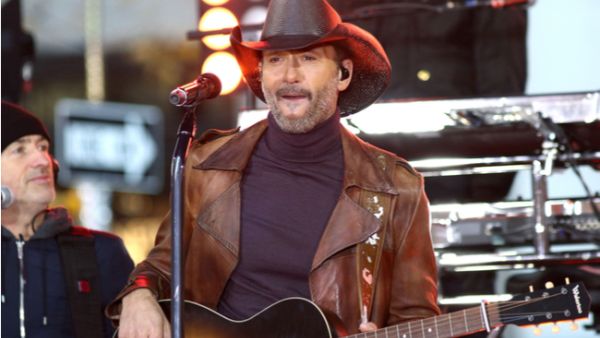 The 'Live Like You Were Dying' singer was suspected to be suffering from dehydration when he was taken ill on stage during a concert in Dublin on Sunday night (Source: JStone - Shutterstock)