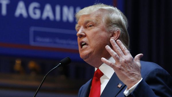 Donald Trump at a campaign rally (AFP/File)