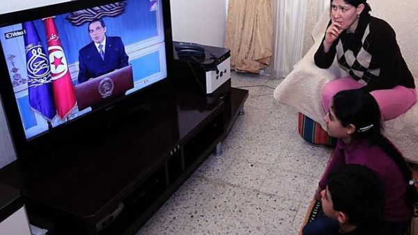 الخطاب الاخير لبن علي