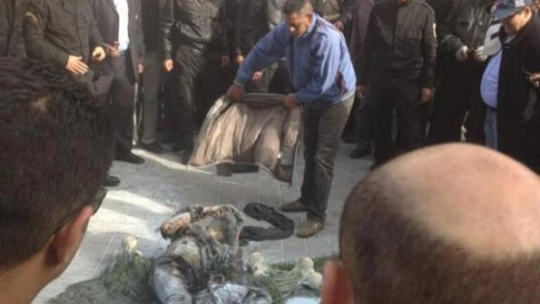 سكب الشاب مادة حارقة على جسمه ثم اضرم في نفسه النار