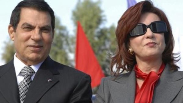 الرئيس المخلوع وزوجته