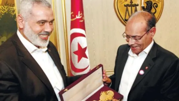 الرئيس التونسي واسماعيل هنية/ارشيف
