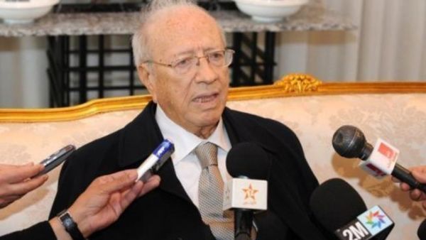 رئيس الوزراء التونسي الموقت الباجي قائد السبسي