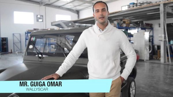 Tunisian Omar Guiga, who designed and manufactured 'Wallyscar', was one of the winners of an innovation contest organised by the International Monetary Fund (IMF). (YouTube) Tunisian Omar Guiga, who designed and manufactured 'Wallyscar', was one of the winners of an innovation contest organised by the International Monetary Fund (IMF). (YouTube)