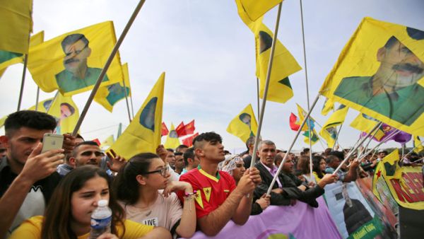 مظاهرة كردية