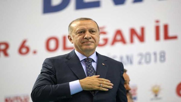 الرئيس التركي رجب طيب أردوغان