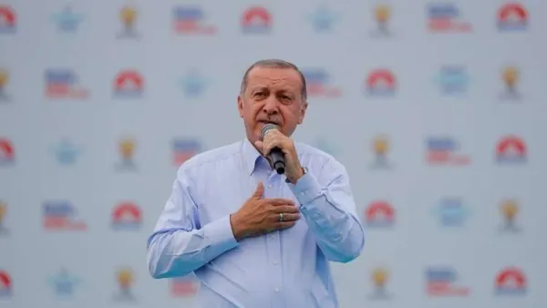 الرئيس التركي رجب طيب أردوغان