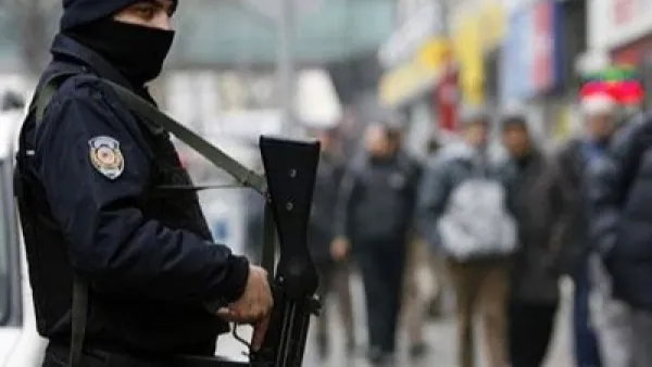 حملة للشرطة التركية في مدينة غازي عنتاب