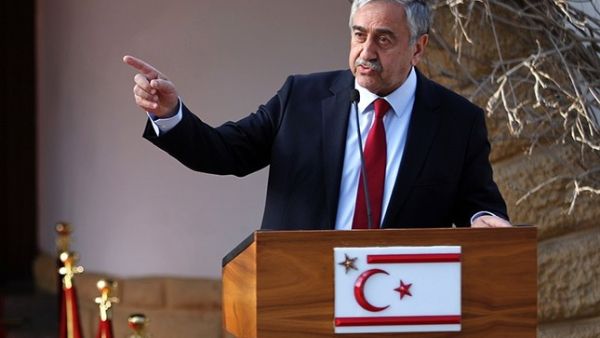 Turkish Cypriot leader Mustafa Akıncı. (AFP/ File Photo)