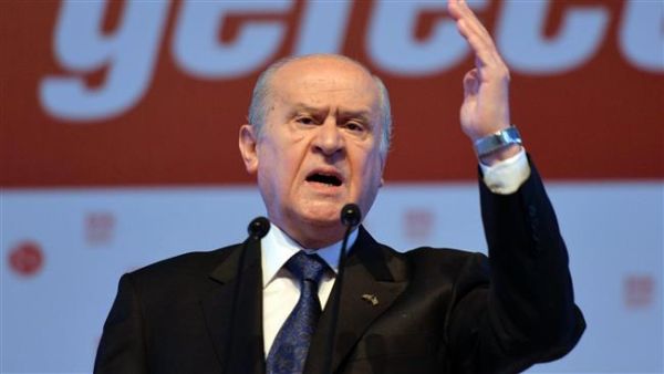 Devlet Bahceli, chairman of Turkey's Nationalist Movement Party (AFP/ File Photo)