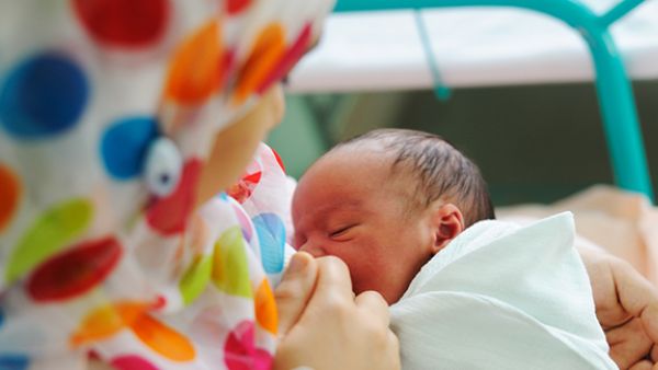 A baby and its mother. (File photo)