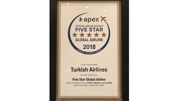 The award reflects Turkish Airlines’ position as a leader in passenger experience and comfort.