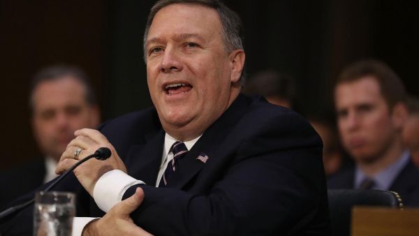 US Secretary of State Mike Pompeo expected to visit Lebanon in the coming week. (AFP)
