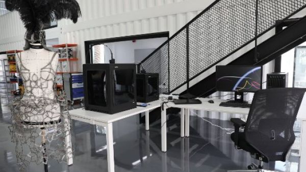 The facility will also provide a unique prototyping lab with 3D printers, electronics and modern machinery for designers working with metals, wood, plastic and textiles. (Dubai Media Office)