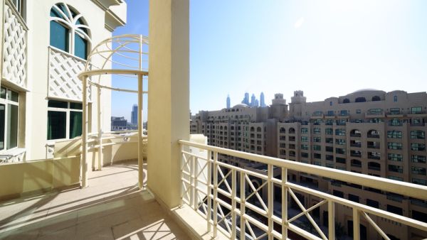 Appropriate balcony decorating maintains "the civilized appearance and beauty of the city," according to the city monitoring department of Sharjah Municipality. (Shutterstock)