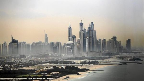 Futuristic: Dubai, the economic and transport hub of the United Arab Emirates (AFP)

