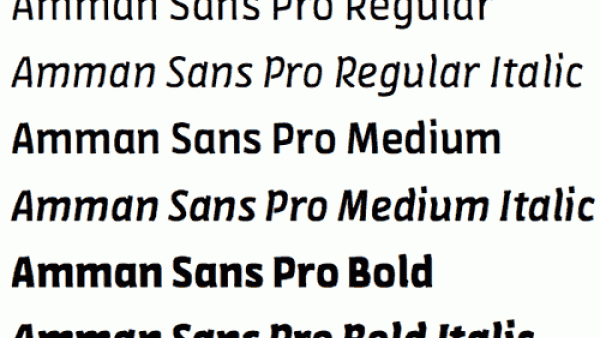FF Amman Serif TypeFace