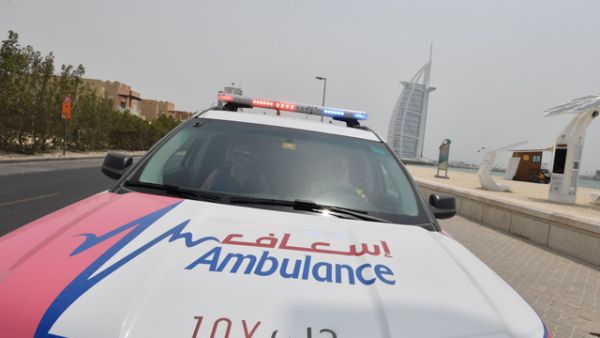 As part of the Dubai 10X initiative, Dubai Ambulance has set a goal of reaching a patient within 4 minutes. (AFP/ File Photo)