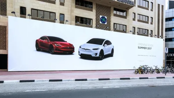 The VAT on new car purchases will be 5 percent of the vehicle’s value, starting from next year. (Karim Sahib/ AFP)