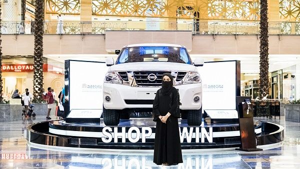 UAE national Shaikha Al Hosani won the powerful off-road SUV after having shopped for her favourite fashion and accessories stores at City Centre Mirdif during the festival.