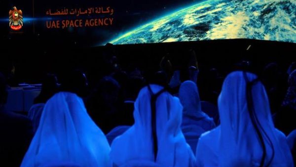 "It is important for us to present here in Abu Dhabi, because many important things are happening, and the opening of a representative office in the UAE, is the result of the long strategic partnership with the UAE Space Agency, and Mohammed bin Rashid Space Centre, MBRSC," (AFP)