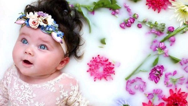 The little girl has become used to all the attention and posing for pictures. She has become quite the expert poser. (Daily Mail)