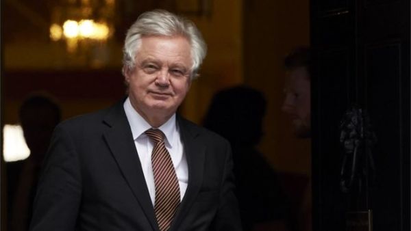 Britain's Brexit minister David Davis steps down over increasing tension. (AFP/ File)