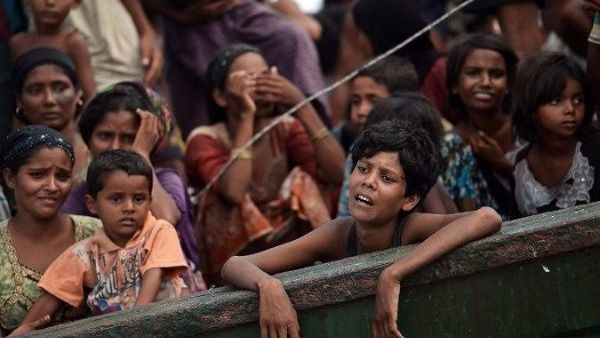 Rohingya Muslims escaped violence attacks in Myanmar. (AFP/ File Photo)