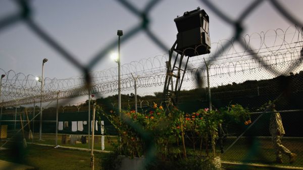 A guard tower is seen at Guantanamo Bay military prison. (AFP/John Moore) A guard tower is seen at Guantanamo Bay military prison. (AFP/John Moore)