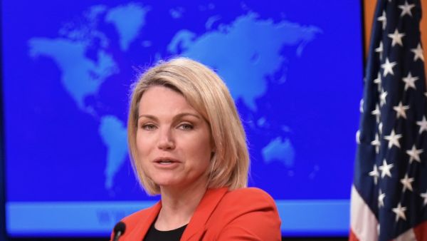 State Department spokesperson Heather Nauert. (AFP/ File)