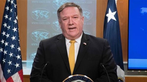 US Secretary of State Mike Pompeo speaks during a press briefing at the US Department of State in Washington. (AFP/File)