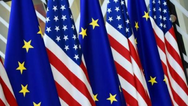 US officials will pick up discussions with their EU counterparts about the fate of the Iran nuclear deal. (AFP/ File Photo)