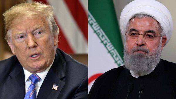 Iran’s President Rouhani’s and U.S. President Trump. (AFP/ File)