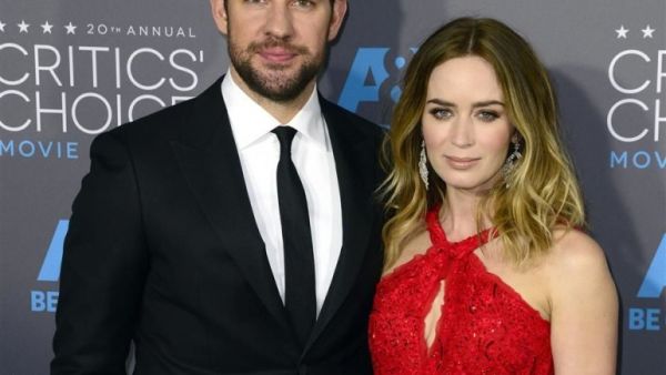 Emily Blunt and John Krasinski /AFP
