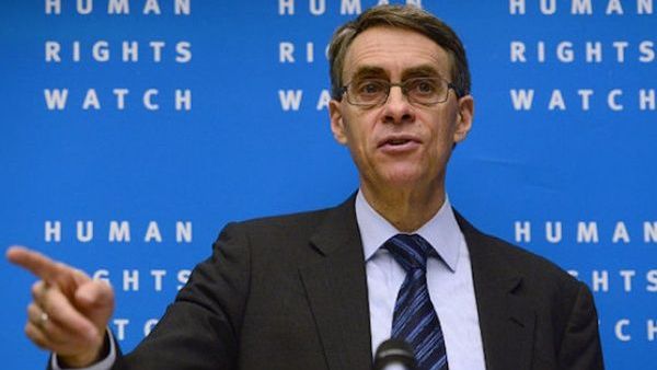 Executive director of Human Rights Watch Kenneth Roth. (AFP/ File Photo)